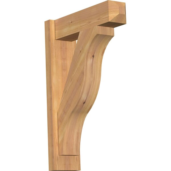 Ekena Millwork Funston Smooth Craftsman Outlooker, Western Red Cedar, 5 1/2"W x 18"D x 26"H OUT06X18X26FST04SWR - main